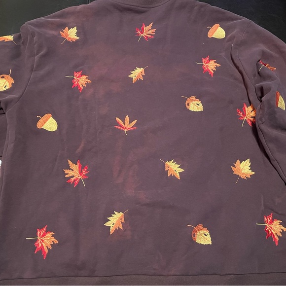 Queen of Sparkles - Brown Turkey Sweatshirt - XL - NWOT - Picture 3 of 5